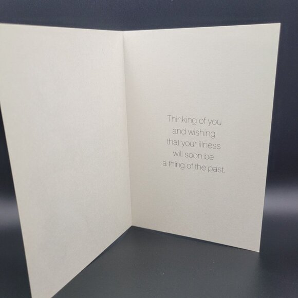 Vintage Fantusy Get Well Greeting Card Envelope Pink Roses Well Wishes Unused - Picture 2 of 6